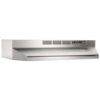 Broan-NuTone BUEZ130SS BUEZ1 30 in. Ductless Under Cabinet Range Hood with light and Easy Install System in Stainless Steel