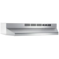 Broan-NuTone RL6230SS RL6200 Series 30 in. Ductless Under Cabinet Range Hood with Light in Stainless Steel