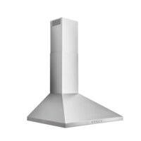Broan-NuTone BWP1244SS 24 in. Convertible Wall-Mount Pyramidal Chimney Range Hood, 450 Max CFM, Stainless Steel