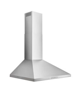 Broan-NuTone BWP1304SS 30 in. Convertible Wall Mount Pyramidal Chimney Range Hood, 450 Max CFM, Stainless Steel