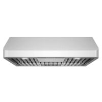 Cosmo COS-QB75 30 in. Ducted Under Cabinet Range Hood in Stainless Steel with Push Button Controls, LED Lighting and Permanent Filters