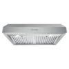 Cosmo UC30 30 in. Ducted Under Cabinet Range Hood in Stainless Steel with LED Lighting and Permanent Filters