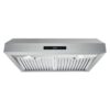 Cosmo UMC30 30 in. Ducted Under Cabinet Range Hood in Stainless Steel with Touch Display and Permanent Filters