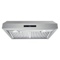 Cosmo UMC30 30 in. Ducted Under Cabinet Range Hood in Stainless Steel with Touch Display and Permanent Filters
