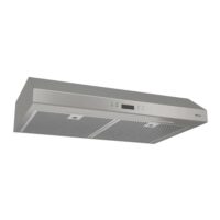 Broan-NuTone BCDJ142SS Broan Glacier 42 in. Convertible Under-Cabinet Range Hood, 450 Max Blower CFM, Stainless Steel