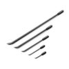 TEKTON LSQ90505 12, 17, 25, 36 Ampnd 45 in. Angled End Handled Pry Bar Set (5-Piece)