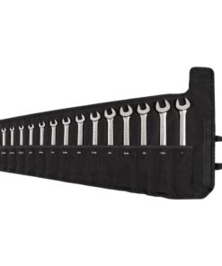 TEKTON WRC95401 15-Piece (1/4-1 in.) Flex Head 12-Point Ratcheting Combination Wrench Set with Pouch