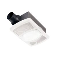 Broan-NuTone 765H110L 110 CFM Ceiling Bathroom Exhaust Fan with Light and 1500-Watt Heater