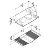 Broan-NuTone 765H80L 80 CFM Ceiling Bathroom Exhaust Fan with Light and 1300-Watt Heater