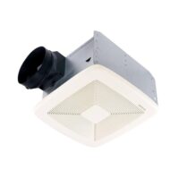 Broan-NuTone QTXE080 QT Series 80 CFM Ceiling Bathroom Exhaust Fan, ENERGY STAR*
