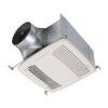 Broan-NuTone QTXE110150DCS QTDC Series 110 CFM-150 CFM Humidity Sensing Bathroom Exhaust Fan, ENERGY STAR