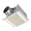 Broan-NuTone QTXE110150DCSL QTDC Series 110 CFM-150 CFM Humidity Sensing Bathroom Exhaust Fan with LED, ENERGY STAR
