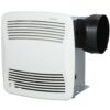 Broan-NuTone QTXE110S QT Series Very Quiet 110 CFM Ceiling Bathroom Exhaust Fan with Humidity Sensing, ENERGY STAR*