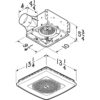 Broan-NuTone SPKN110RGBL Sensonic Series 110 CFM Ceiling Bathroom Exhaust Fan with Speaker and Bluetooth Wireless Technology Broan-NuTone SPKN110RGBL Sensonic Series 110 CFM Ceiling Bathroom Exhaust Fan with Speaker and Bluetooth Wireless Technology