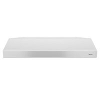 Broan-NuTone BCSD136WW Glacier BCSD 36 in. 300 Max Blower CFM Convertible Under-Cabinet Range Hood with Light and Easy Install System in White