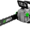 EGO Power+ CS1604 16-Inch 56-Volt Lithium-ion Cordless Chainsaw - 5.0Ah Battery and Charger Included , Black