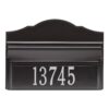 Whitehall 11253 Colonial Wall Mailbox Package #2 (Mailbox and Plaque)