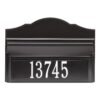 Whitehall 11254 Colonial Wall Mailbox Package #2 (Mailbox and Plaque)