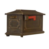 SPECIAL LITE PRODUCTS SCK-1017-CP Kingston Copper Post Mount Mailbox