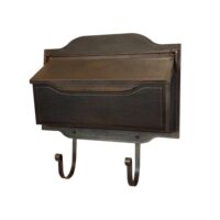 SPECIAL LITE PRODUCTS SHC-1002-CP Contemporary Copper Wall Mount Horizontal Mailbox