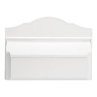 Whitehall 16602 Colonial Wall Mailbox, White