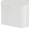 Whitehall Products 16139 White Wall Mailbox