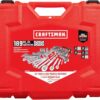 CRAFTSMAN Mechanics Tool Set, 1/4 and 3/8 Inch Drive, 189 Piece (CMMT12134)