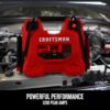CRAFTSMAN CMXCESM281 AGM Jump Starter and Portable Power Station with DC Port, Four-Port USB Hub, and LED Work Light, 1000 Peak Amps, 12-Volt, Red, 1 Unit