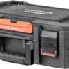 CRAFTSMAN TRADESTACK System Tool Box, Water Resistant Tool Storage, with 6 Small Parts Containers, 21 Inch (CMST21415)