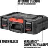 CRAFTSMAN TRADESTACK System Tool Box, Water Resistant Tool Storage, with 6 Small Parts Containers, 21 Inch (CMST21415)