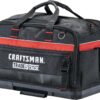 CRAFTSMAN TRADESTACK Tool Bag, 22.5”, Durable Polyester, Black and Red (CMST21450) CRAFTSMAN TRADESTACK Tool Bag, 22.5”, Durable Polyester, Black and Red (CMST21450)