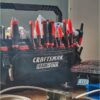 CRAFTSMAN TRADESTACK Tool Bag, 22.5”, Durable Polyester, Black and Red (CMST21450) CRAFTSMAN TRADESTACK Tool Bag, 22.5”, Durable Polyester, Black and Red (CMST21450)