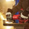 CRAFTSMAN V20 Cordless Angle Grinder Tool Kit, 4-1/2 inch, Battery and Charger Included (CMCG400M1)