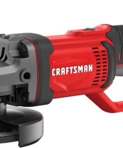 CRAFTSMAN V20 Cordless Angle Grinder Tool Kit, 4-1/2 inch, Battery and Charger Included (CMCG400M1)