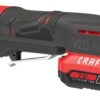 CRAFTSMAN V20 Cordless Ratchet Wrench Kit, 3/8 inch Drive, 300 RPM, up to 35 ft-lbs of Torque, Battery and Charger Included (CMCF930D1) CRAFTSMAN V20 Cordless Ratchet Wrench Kit, 3/8 inch Drive, 300 RPM, up to 35 ft-lbs of Torque, Battery and Charger Included (CMCF930D1)