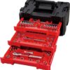 CRAFTSMAN VERSASTACK Mechanics Tool Set, 1/4 in, 3/8 in, and 1/2 in Drive, 230 Piece (CMMT45306) CRAFTSMAN VERSASTACK Mechanics Tool Set, 1/4 in, 3/8 in, and 1/2 in Drive, 230 Piece (CMMT45306)