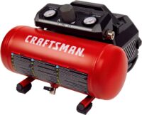 Craftsman Air Compressor, 1.5 Gallon 3/4 HP Max 135 PSI Pressure, 1.5 CFM@90psi and 2.2 CFM@40psi