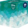 Kleenex® Professional Facial Tissue Cube for Business (21270), Upright Face Tissue Box, 90 Tissues/Box, 36 Boxes/Case, 3,240 Tissues/Case