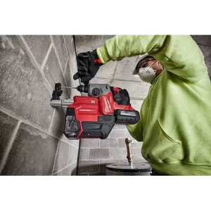 MILWAUKEE TOOL 2912-DE M18 FUEL HAMMERVAC Dedicated Dust Extractor for M18 FUEL 1 in. SDS-Plus Rotary Hammer