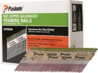 Paslode Framing Nails, 650387, HDG 30 Degree Round Head, 3 inch x .131 Gauge, 2,000 per Box