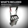 Schumacher Electric SC1633 Manual Timer-Controlled Wheeled Battery Charger and Jump Starter for Cars