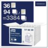 Tork Soft Facial Tissue Cube Box White, Advanced, 2-Ply, 36 x 94 Sheets, TF6830