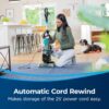 BISSELL MultiClean Allergen Rewind Pet Vacuum with HEPA Filter Sealed System, Automatic Cord Rewind