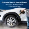 BISSELL Power Steamer Heavy Duty 3-in-1 Steam Mop and Handheld SteamShot for Indoor and Outdoor Use:Garage, Workshop, Auto, Boat, Recreational Vehicles; Windows,Furniture and Decks,Black,2685A