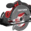 CRAFTSMAN V20 Cordless Circular Saw, 6-1/2 inch, Bare Tool Only (CMCS500B)