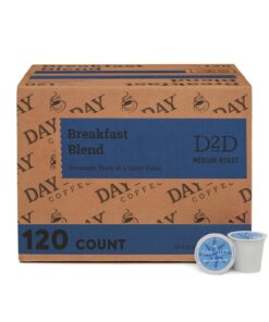 Day To Day 120-Count Breakfast Blend Medium Roast Single Serve Coffee Pods for K-Cup Keurig Brewers