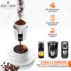 Day To Day 200-Count Donut Blend, Medium Roast Single Serve Coffee Pods for K-Cup Keurig Brewers (Donut Blend, 200 Count (Pack of 1))