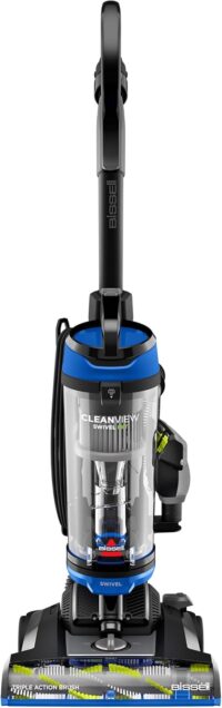 BISSELL CleanView Swivel Vacuum with Triple Action Brush Roll, Swivel Steering, Extension Wand,
