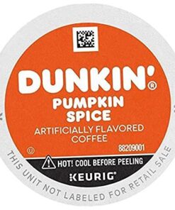Dunkin' Pumpkin Spice Flavored Coffee, 88 Keurig K-Cup Pods