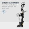 EUREKA PowerSpeed Lightweight Powerful Upright Vacuum Cleaner for Carpet and Hard Floor, Pet Turbo, Black,Yellow